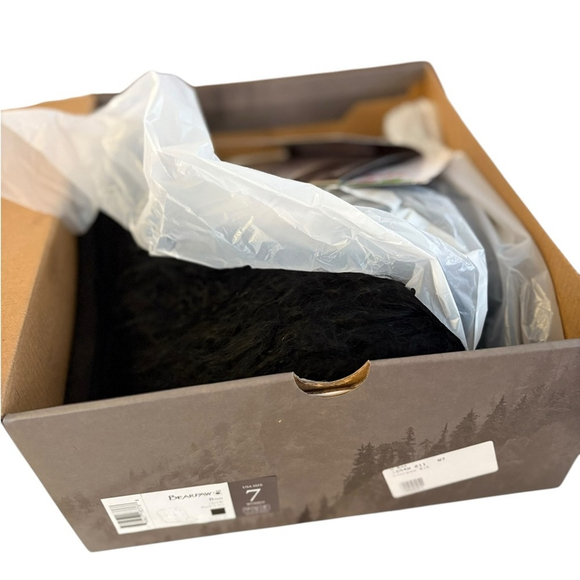 Bearpaw - NWT Women's Boo Winter Boots in Black Sz 7 - Picture 4 of 6